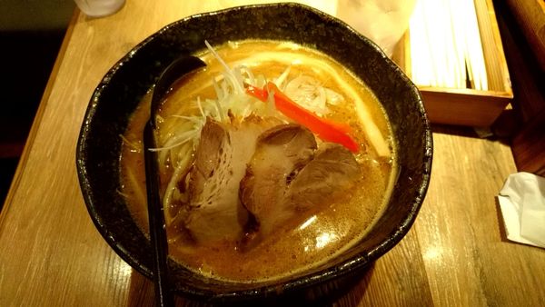 「頂上味噌麺_800円」@味噌が一番 中野サンモール店の写真