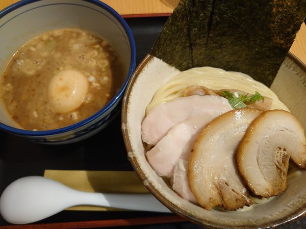 「特製つけ麺　新味(1080円)」@新橋 纏 京王高幡SC店の写真