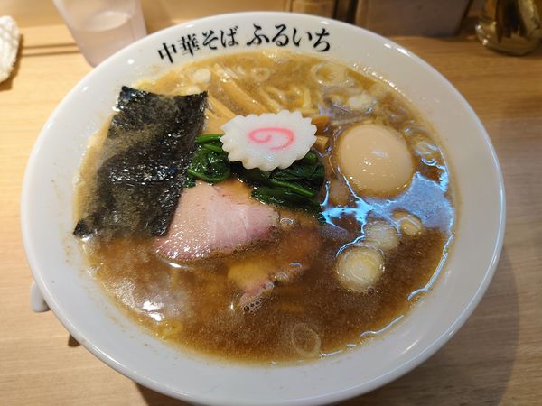 「味玉中華そば850円」@中華そば ふるいちの写真