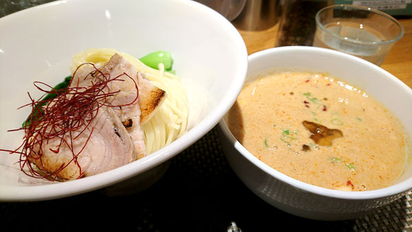 「【昼】限定：もち豚の肉味噌担々つけ麺」@生粋 花のれんの写真