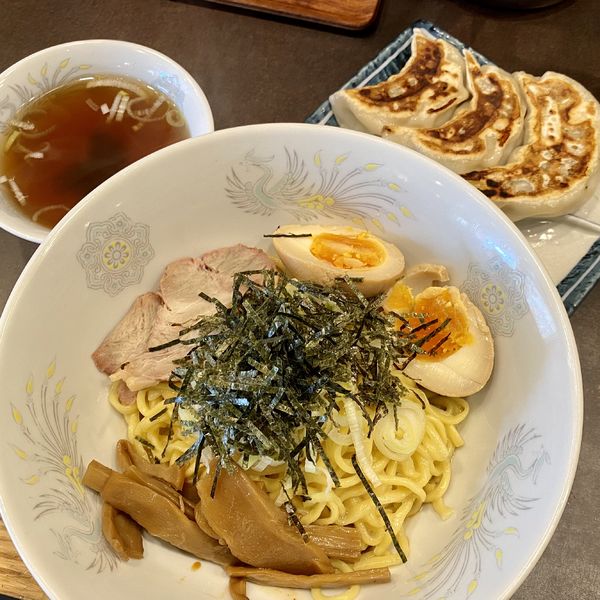 「特製油そば＋餃子（３本）」@珍來 南行徳店の写真