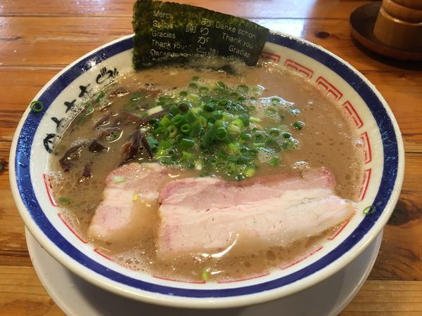 「らーめん」@博多長浜らーめん 田中商店の写真
