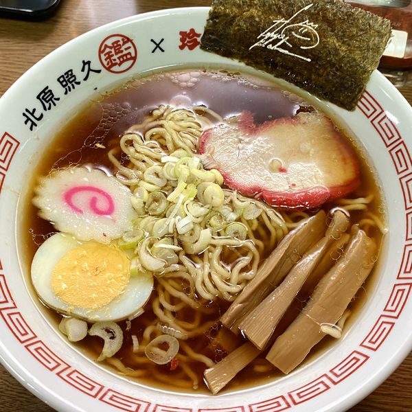 「昭和醤油らーめん（北原照久監修）」@珍來 浦安店の写真