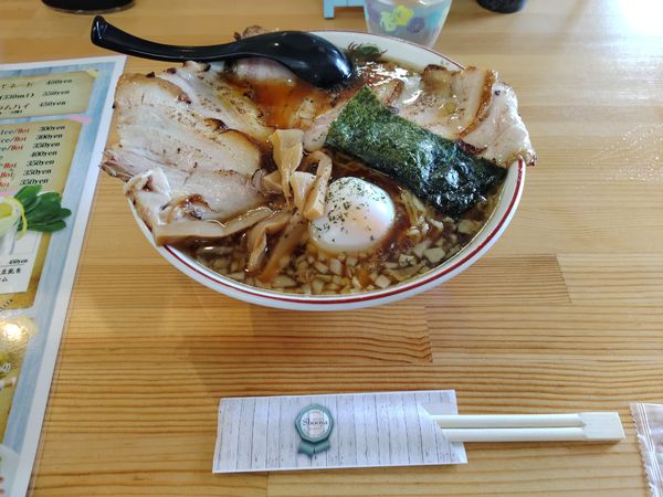 「しょうやチャーシュー麺大盛り」@Cafe Style Shooyaの写真