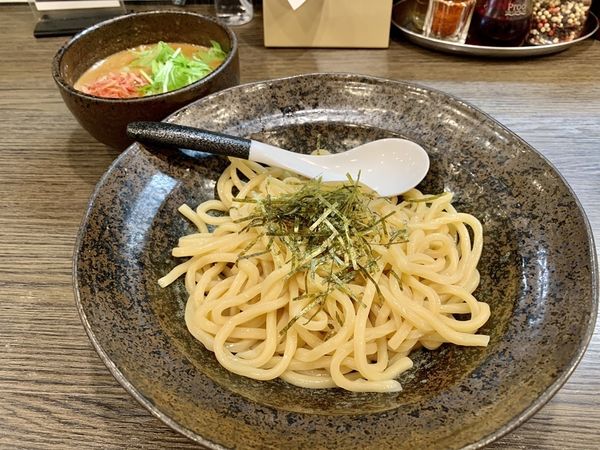 「海老つけ麺 並…900円」@麺家 あべの 神宮前の写真