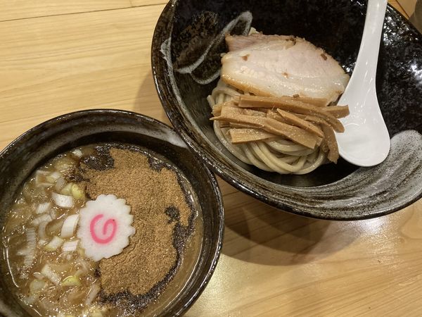 「つけそば小盛¥780+中瓶¥500」@中華蕎麦 田なかの写真