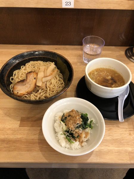 「つけ麺　中」@らぁめん屋 サンジの写真