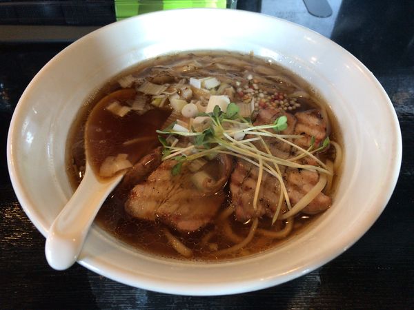 「生姜香る　醬油そば」@麺双 架論の写真