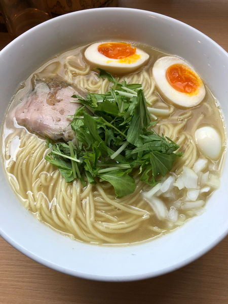 「味玉鶏白湯そば」@はぐれ雲の写真