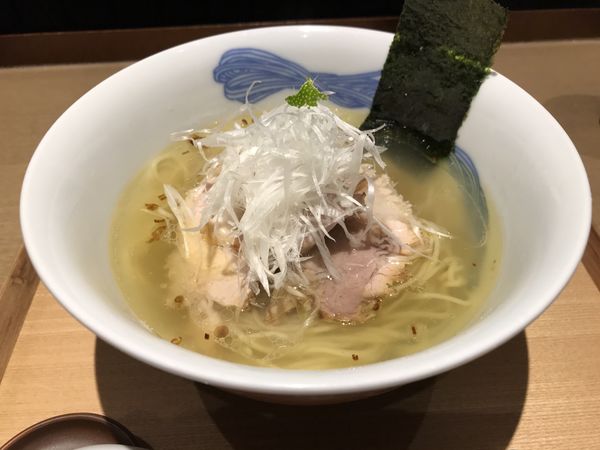「塩らぁめん 1,100円」@NIPPON RAMEN 凛 TOKYOの写真