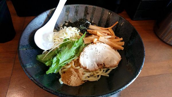 「節薫る煮干しまぜそば(850円)」@らぁめん 麺彩家の写真