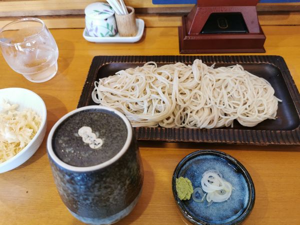 「皿そば　大盛」@そばと膳 田川の写真