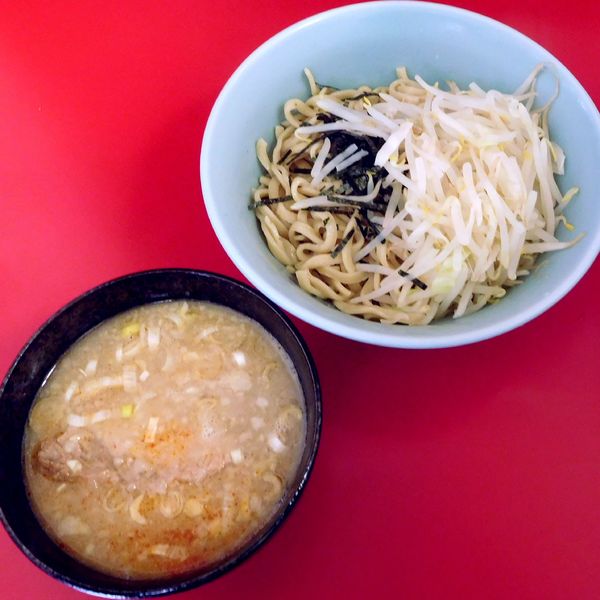 「つけめん（850円）＋ニンニク」@ラーメン二郎 新宿歌舞伎町店の写真
