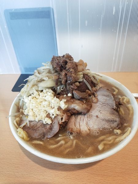 「豚ラーメン」@俺の生きる道 つくば店の写真