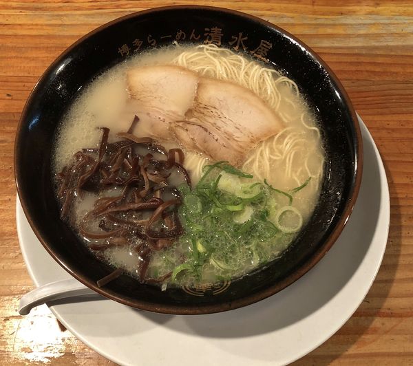 「博多らーめん」@博多ラーメン 清水屋の写真