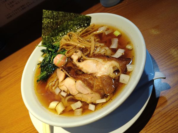 「醤油ラーメン生姜増し」@らぁめん 生姜は文化。の写真