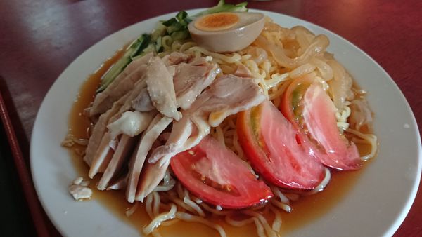 「冷やし中華」@中華料理 福元の写真