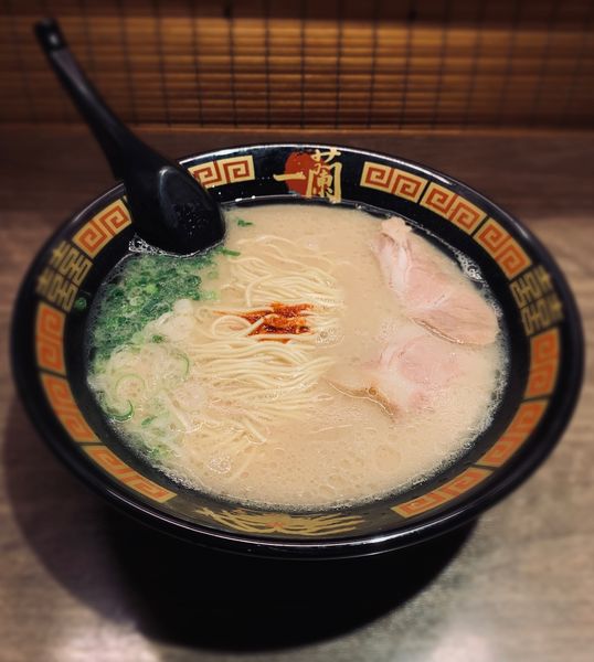 「天然豚骨（￥980）」@一蘭 アトレ上野 山下口店の写真