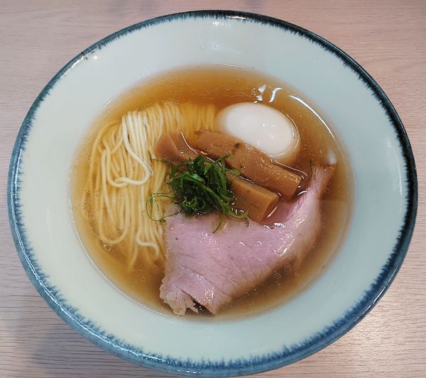 「味玉塩らーめん(750円)」@麺笑巧真の写真
