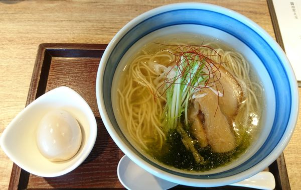 「塩らーめん＋煮玉子」@麺や Co粋の写真