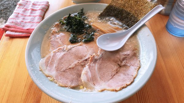 「チャーシューメン並」@◯つばき食堂の写真