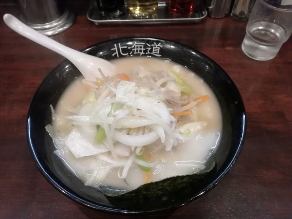 「タンメン　　850円」@北海道らーめん おやじ 町田店の写真