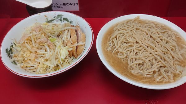 「麺マシ大豚  ニンニクマシマシ  カラメ  油」@ラーメン二郎 京急川崎店の写真