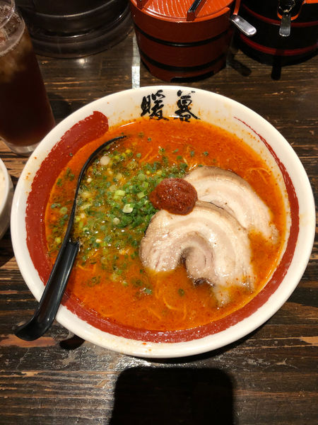 「烈火ラーメン(Cランチ) 850円」@暖暮 川崎仲見世通店の写真
