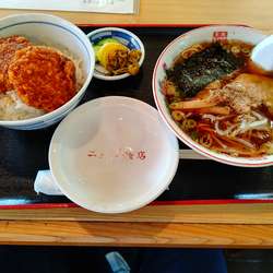 ミニカツ丼＋ミニラーメンセット1,100円