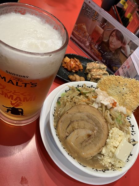 「あの日の帰り道ラーメン〜人生山あり麺あり〜」@野郎ラーメン 渋谷センター街総本店の写真