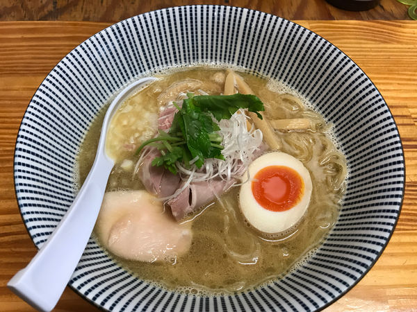 「【限定】濃厚真鯛そば　880円」@中華そば よしかわの写真