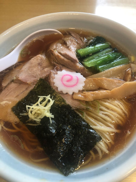 「長岡中華そば（大）」@かみの屋の写真