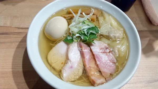 「特製塩1150円」@麺屋 彩音 ~Sign~の写真