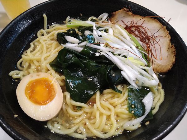 「あごだし塩らーめん 中盛」@らーめん 司の写真