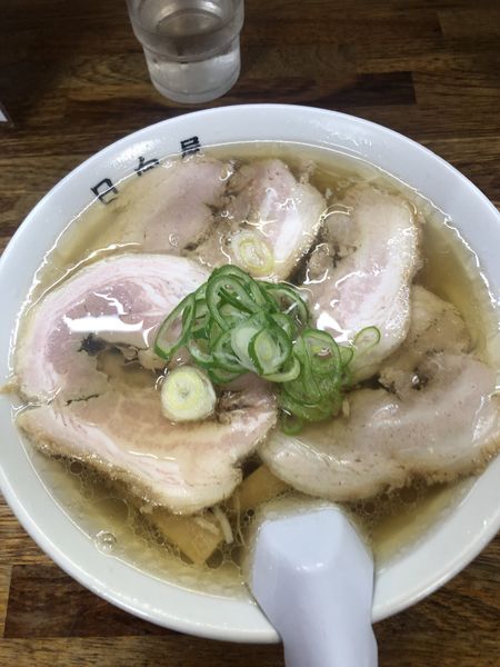 「チャーシュー麺」@青竹手打ちラーメン 日向屋の写真