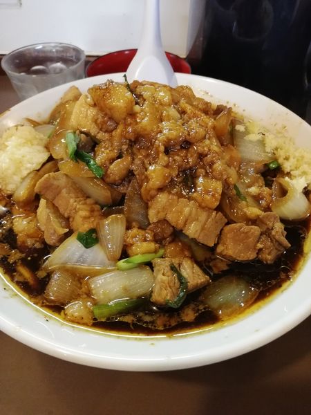 「スタ満そば 具増し」@元祖スタミナ満点らーめん すず鬼の写真