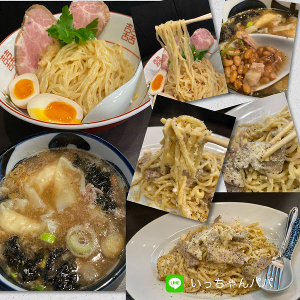 「特製正油→つけ麺変更＋納豆、その他アキラ式P」@メンショップ アキラの写真