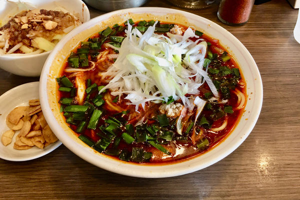 「【限定】勝浦タンタンメン(辛さ増し)780円、他」@INOSHOWの写真