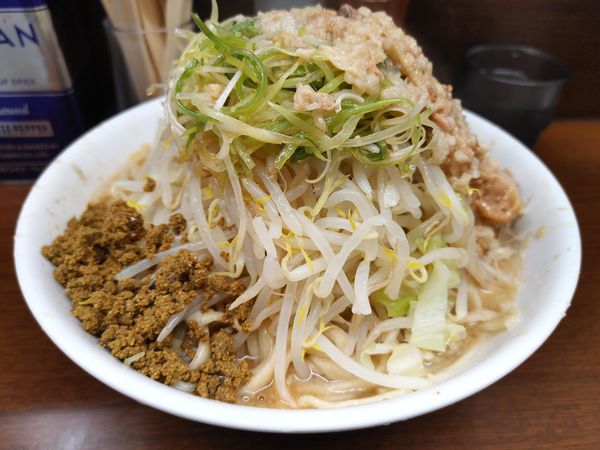 「大・ネギ（ヤサイアブラアレ）￥９３０」@ラーメン二郎 横浜関内店の写真