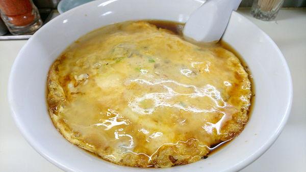 「【昼】天津ラーメン」@味の中華 味の兆楽の写真