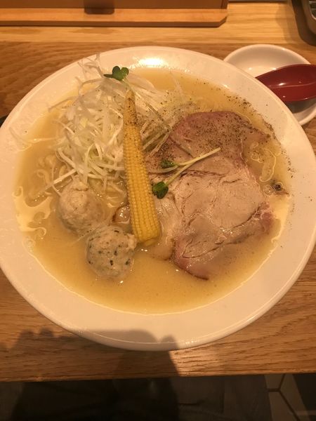 「鶏白湯中華そば（大盛）」@つけめんTETSU 横浜駅西口店の写真