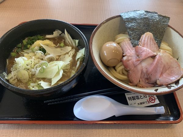 「特製塩とんづけ」@大勝軒てつの写真