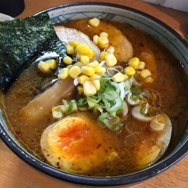 「味噌特選ラーメン　900円」@焦がしねぎらーめん 葱次郎 大宮西口店の写真