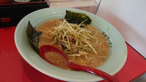 「ネギ味噌ラーメン800円(込)」@ラーメンショップ 磐田竜洋店の写真