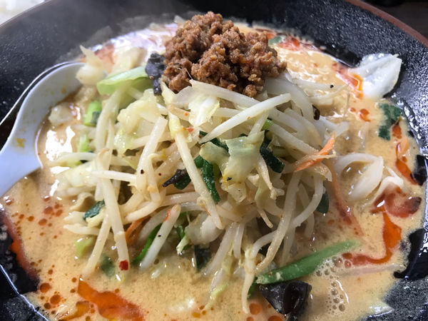 「野菜の坦々麺」@ラーメン 仙花の写真