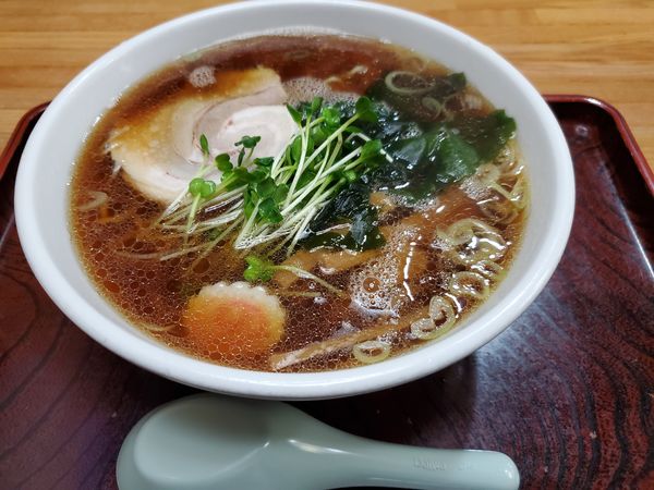 「ラーメン７５０円」@更科丸屋の写真