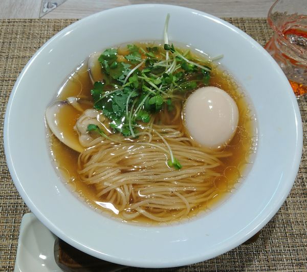 「味玉地蛤中華蕎麦(醤油)」@LOKAHiの写真