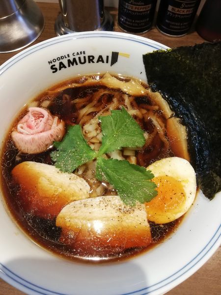 「侍中華そば」@NOODLE CAFE SAMURAIの写真