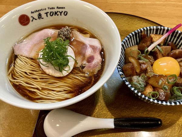 「ボルチーニ醤油ラーメン」@入鹿（IRUCA）-Tokyo-の写真