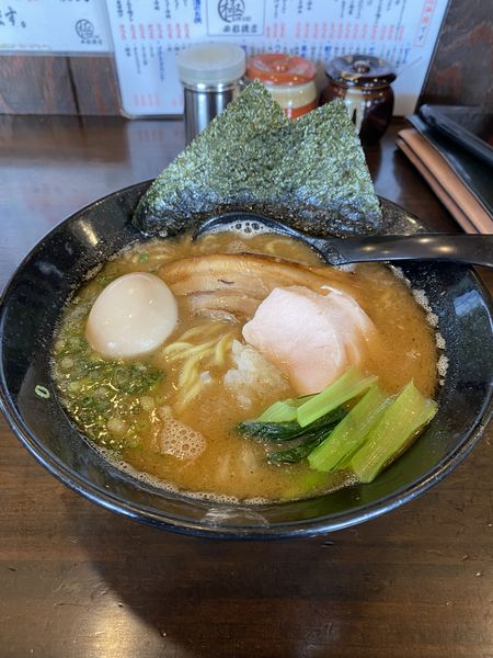 「特製鶏白湯らーめん」@三代目麺処 「まるは」極 船橋店の写真